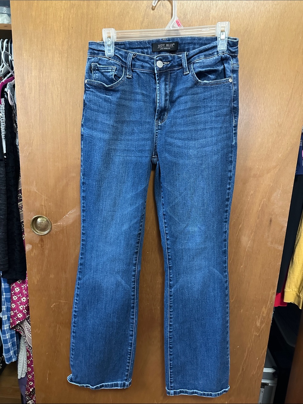 Judy Blue Dark Blue Flare Jeans